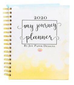 2020 My Journey Planner: A Dated 12-month Mental Health & Wellness Planner Created by a Mental Health Therapist